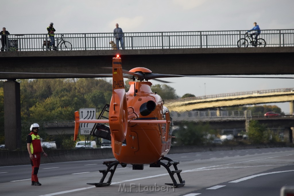 VU mehrere PKW A 3 Rich Oberhausen Hoehe AK Koeln Ost P119.JPG - Miklos Laubert